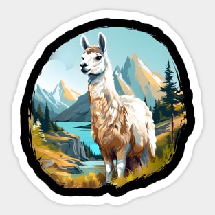 Lama Lover Sticker